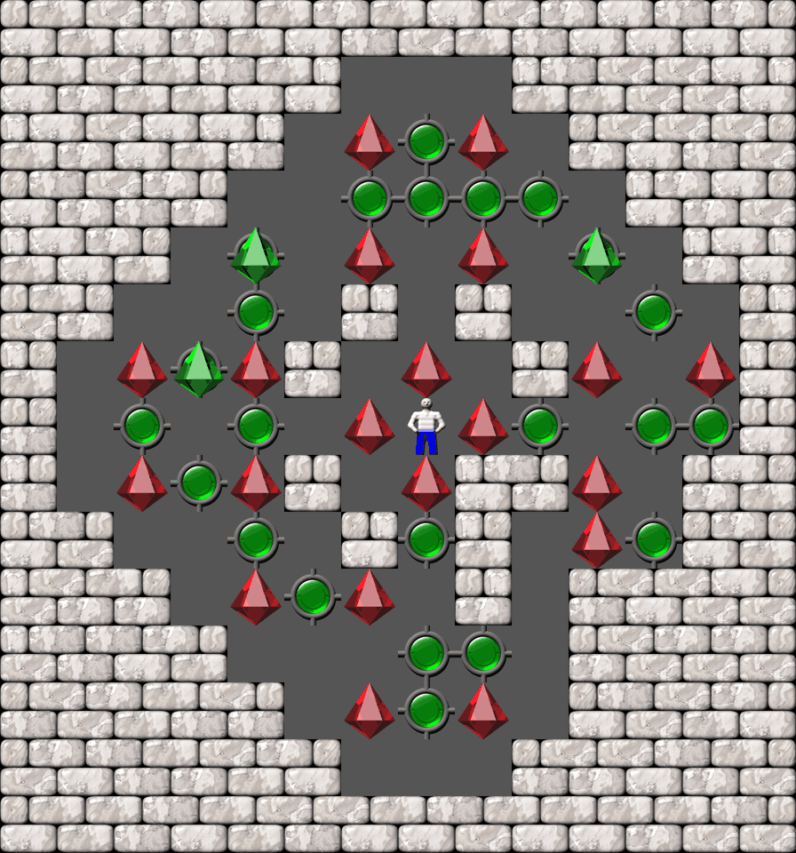 Sokoban Bugs509 collection level 212